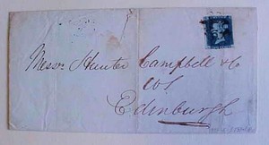 GREAT BRITAIN #5 cat.2750pounds($3500.00) kinross 17-8-43 #2 WITH CERTIFICATE