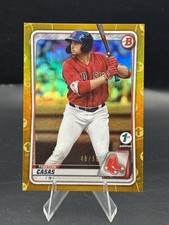 2020 Bowman Draft 1st Edition - Triston Casas #BD-83 Gold Foil /50 (RC)