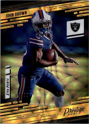 2021 Prestige Xtra Points Premium Gold #139 John Brown /99 - FB