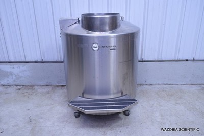 CHART INC MVE 1500 SERIES LIQUID NITROGEN LN2 FREEZER CRYOGENIC TANK 1536P-150F