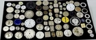 Vintage Lot Of 70+ Timex-Waltham-Hamilton-Gruen -Watch Face Dials Parts Only