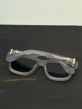 Chrome Hearts BOX OFFICER Sunglasses Made in Japan RARE 925 Silver