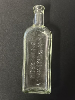 Vintage Dr. W.B. Caldwell's Syrup Pepsin Bottle 