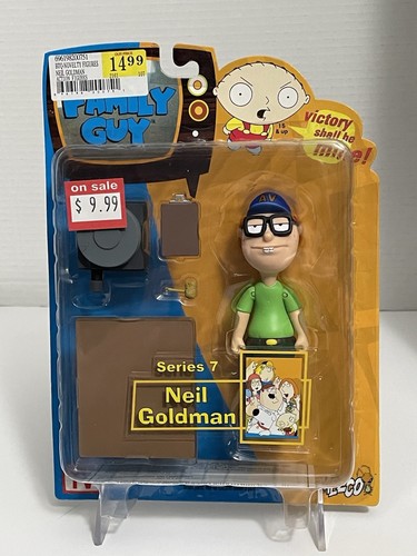 Family Guy Serie 7 Neil Goldman Actionfigur 2007 Mezco Toys