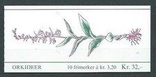 Norway - Mail 1990 Yvert 995 Sheet ** MNH Flowers. Orchids