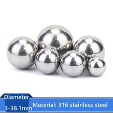 316 Stainless Steel Ball Solid Metal Balls 3mm 3.5mm 4mm 5mm 6mm to 38.1mm