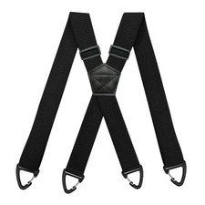 Heavy Duty Elastic Suspenders for Men Trouser Pants Braces Strap Work Belt