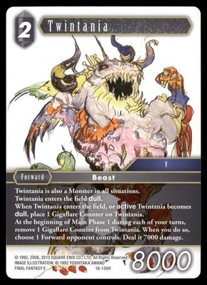 Twintania 16-130H Emissaries of Light NM Final Fantasy TCG