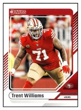 Trent Williams 2024 Donruss #277 San Francisco 49ers Football *309B