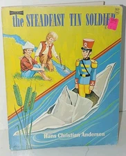 The Steadfast Tin Soldier VTG Book Hans Christian Anderson Original .50 Cent Tag