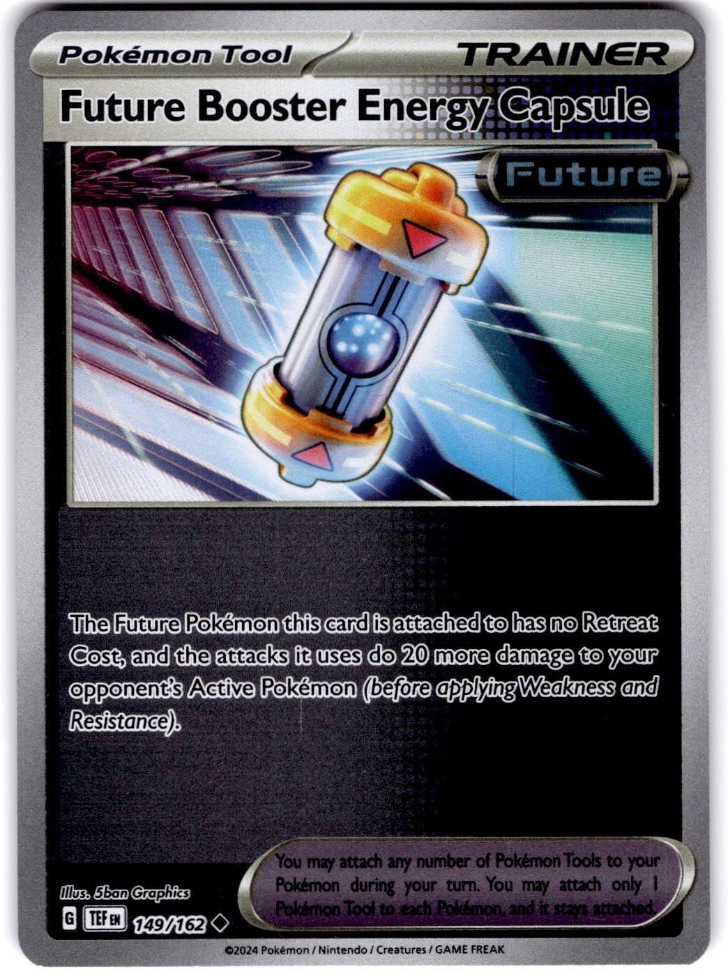 Pokemon Future Booster Energy Capsule Temporal Forces 149/162 Reverse Holo