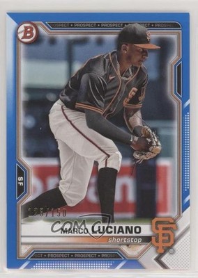 2021 Bowman Draft Blue 123/150 Marco Luciano #BD-131 b2t