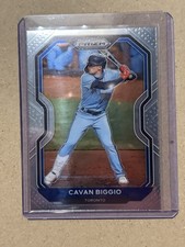 2021 Panini Prizm Baseball Card Tier 2 #155 Cavan Biggio Toronto Blue Jays ⚾️