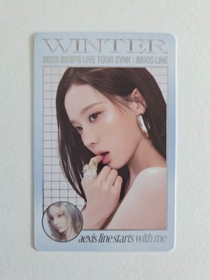 2025 Aespa LIVE TOUR SYNK : aeXIS LINE MD Random Trading Card Set