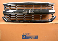 2016-2019 Oem Silverado 1500 Front Grille Assembly Chrome Wo Emblem 84602489 2016-2019 Oem Silverado 1500 Front Grille Assembly Chrome Wo Emblem 84602489