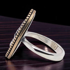 VINTAGE RETIRED JAMES AVERY STERLING SILVER BRONZE SERAPHINA RING SIZE 10 #7878 — photo 3