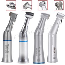 NSK Style Dental Slow Low Speed Contra Angle Handpiece Push Button E-type Attach