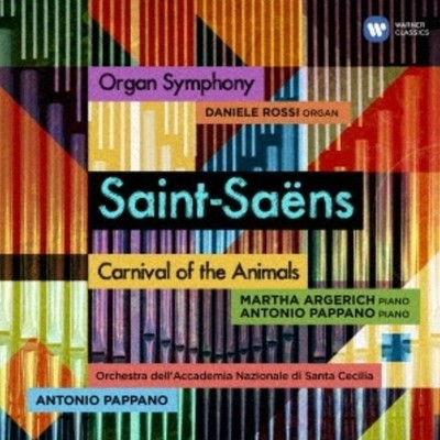 Antonio Pappano Argerich Saint-Saëns Organ Carnival of the Animals SACD JAPAN