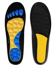 Massaging Work Insoles Cushion Gel Shoe Inserts Relieve Sore Feet and Tired Legs