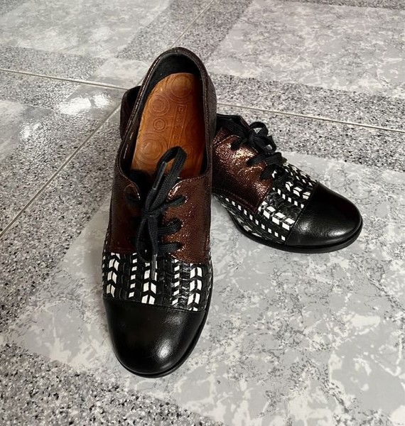 Women Chie Mihara Heels Multicolor Leather 36.5