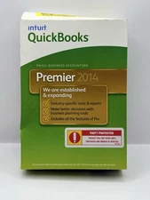 Intuit QUICKBOOKS DESKTOP PREMIER 2014 (Old Version) US = NOT A SUBSCRIPTON =