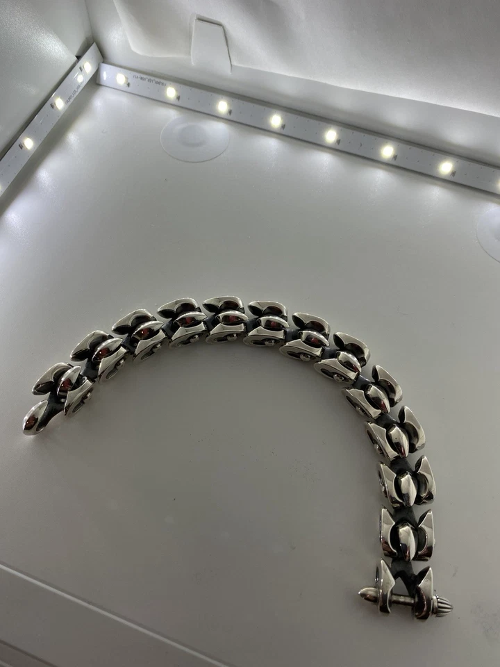 Pulsera Stephen Webster Londres/Plata maciza pesada. Pieza extremadamente rara Foto 4 de 4