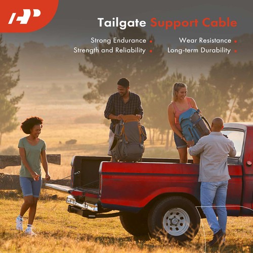 A-Premium Tailgate Support Cable Left or Right for Toyota Tacoma 16-24 Pickup - Picture 3 of 10