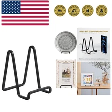 Plate Holder Easel Display Stand - 4.5 inch Metal Plate Stands for Display - ...