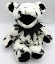 Vintage Grateful Dead Black  White Spots Bear Jointed 12  Plush Steven Smith
