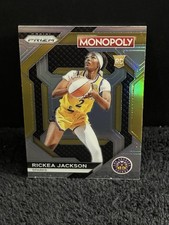 Rickea Jackson 2024 Panini WNBA Monopoly Silver Prizm RC #25 Rookie