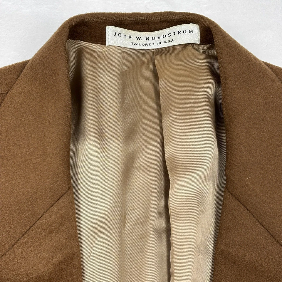 Blazer Loro Piana 100% Cachemira Para Hombres 43R Marrón Italia Nordstrom Chaqueta Abrigo Deportivo Foto 4 de 4