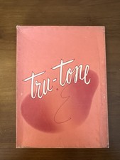 Rare Vintage 60s Tru-Tone Stocking 3pair Box NOS Nude Hosiery Sz 9,5-10