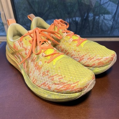 Asics FF Blast Plus Men s Size 13 Running Shoes Yellow Orange F820324