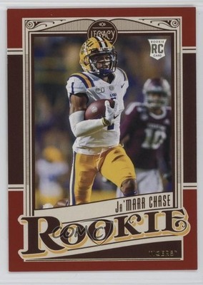 2021 Panini Legacy Rookies Red 255/299 Ja'Marr Chase #150 Rookie RC 1q03