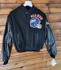     Vintage Chalk Line XL New York Giants Wool Varsity Jacket New NOS Rare 