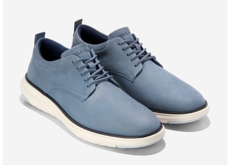 SAOLA Sneaker Derby Uomo Cole Haan Grand Remix BLAZER BLU NABUK MARINO