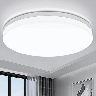 LED Ceiling Light Ultra Thin Round Modern Flush Mount Lamp Bedroom Living Room
