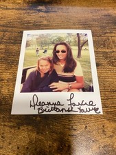 1997 Vince Lombardi Golf Brett Farve Wife Deanna and Daughter Autograph Photo 