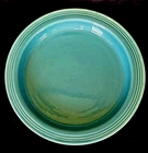 Fiesta Harlequin Pottery 11" Turquoise Relish Tray Base no Inserts Unmarked