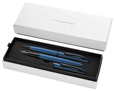 Pelikan Schreibgeräte-Set Jazz Noble Elegance aquamarin 1 Kugelschreiber + 1 Fül