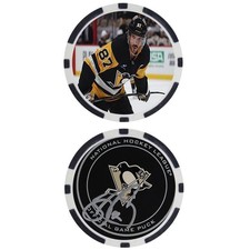 SIDNEY CROSBY - PITTSBURGH PENGUINS - POKER CHIP - ***SIGNED***