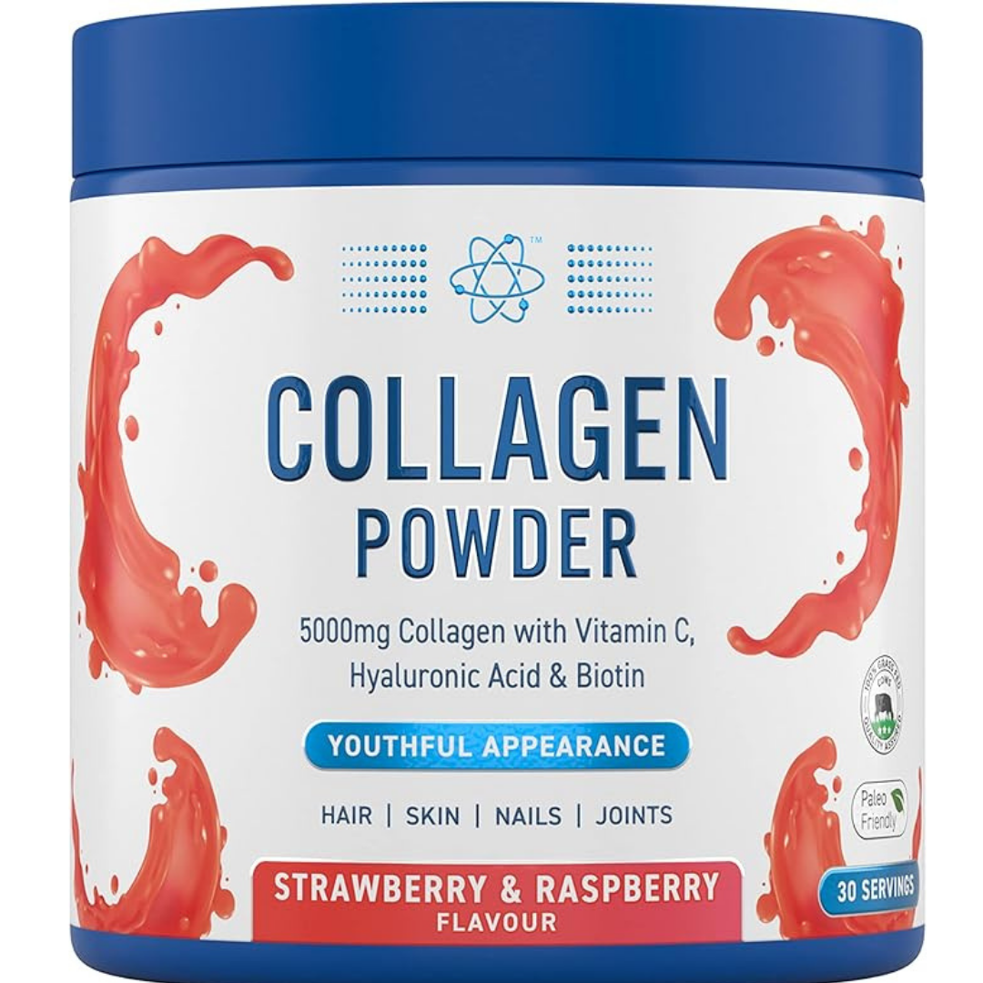 Collagen Powder 5000mg with Vitamin C,Hyaluronic Acid & Biotin,165g 30 Serving