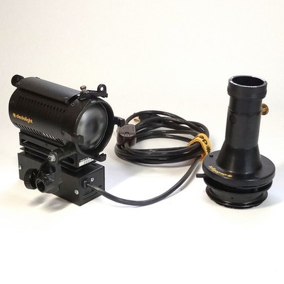 Dedolight DLHM 100W Focusing Light Head 85mm Projection Attachment 120V 50/60 Hz