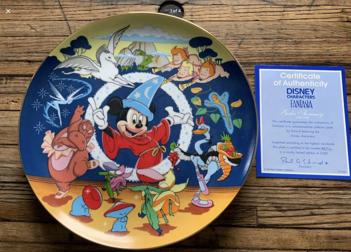 Fantasia Disney Plates (1968-Now) for sale | eBay