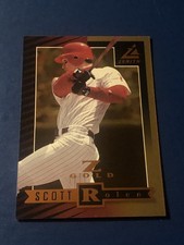 1998 Pinnacle Zenith Z Gold #24 Scott Rolen HOF No Serial Number