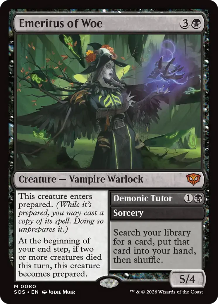 Demonic Tutor Magic: The Gathering Near Mint or Better Individual