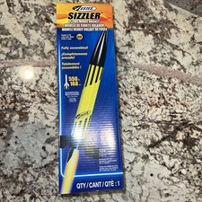 New Rare Estes Sizzler Vintage Flying Model Rocket Kit