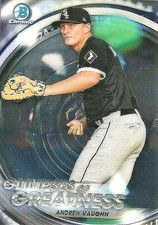 Andrew Vaughn 2020 Bowman Draft - Glimpses of Greatness #GOG-AV