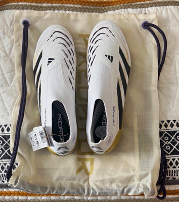 adidas Predator Elite LL FG Firm Ground soccer Cleats White US 9.5 Medium