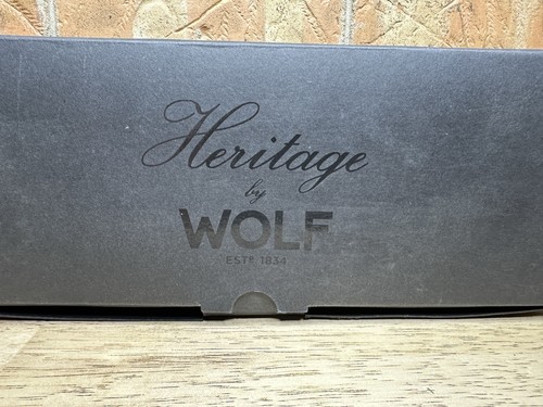 Joyero Wolf Heritage Key Lock - Negro - Nuevo en caja - Imagen 9 de 9